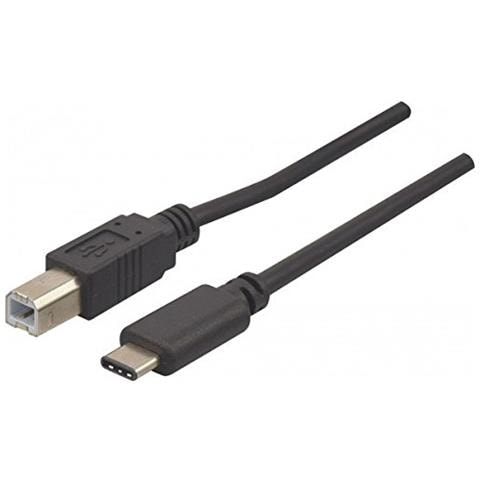 150304 1m USB B USB C Maschio Maschio Nero cavo USB - Foto 1