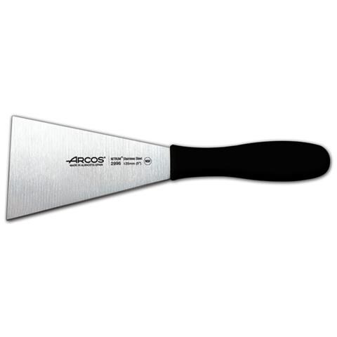 Spatola 2900 - 299625 In Acciaio Inox Nitrum E Mango Ergonomico Nero Lama In Polipropilene E 12,5 X 9 Cm, Con Gancio Di Copertura - Foto 1