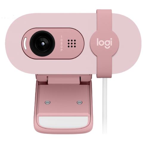 Webcam Full HD Brio 100 2 MP Microfono Incorporato USB Colore Rosa - Foto 2