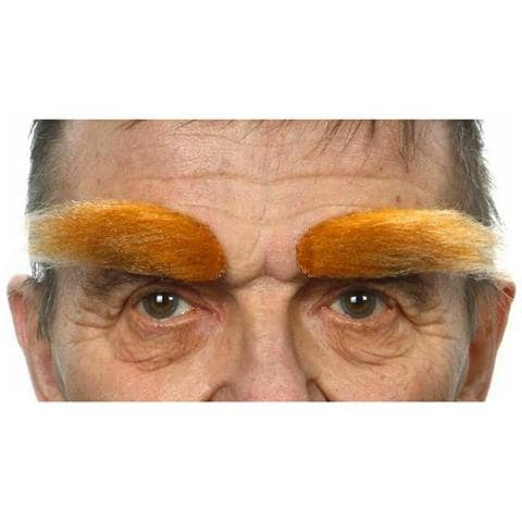 Sopracciglia Finte Arancio - Foto 1