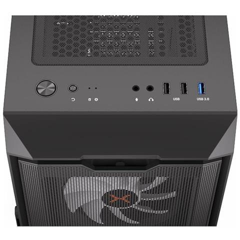 Case Computer Desktop Atx Krux Krxd003 Nero - Foto 1
