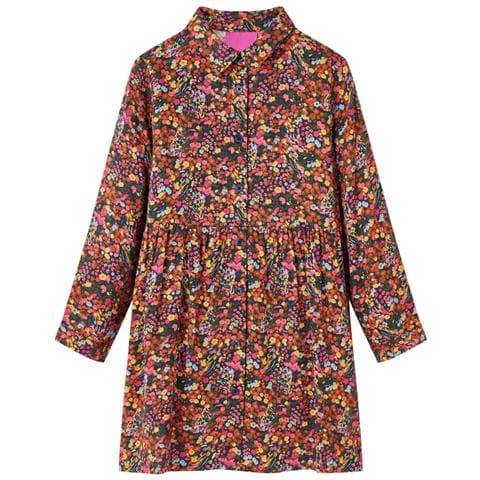 Abito Da Bambina A Maniche Lunghe Multicolore 92 - Foto 1