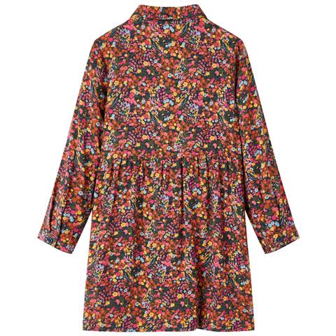 Abito Da Bambina A Maniche Lunghe Multicolore 92 - Foto 2