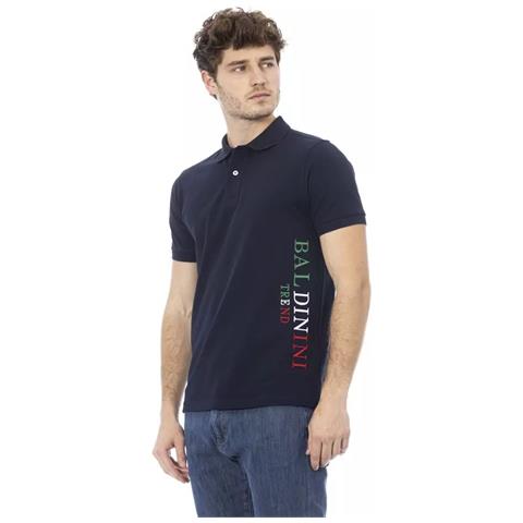 Polo In Cotone Blu - Xl - Foto 2