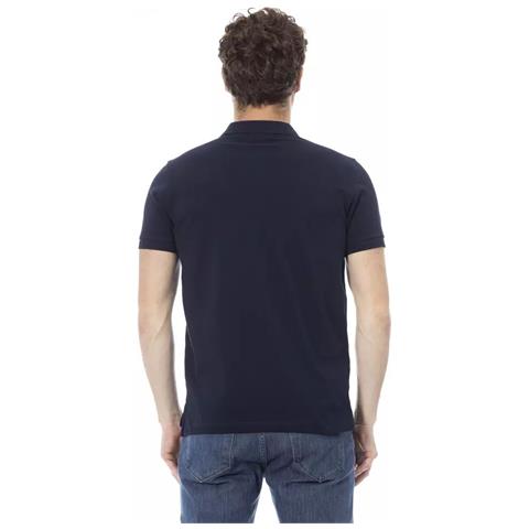 Polo In Cotone Blu - Xl - Foto 3