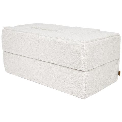 Divano A Cubo In Schiuma Per Bambini - Divano Per Cameretta, Aesthetic, Marrone - Foto 6