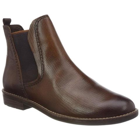 Booties Low Heels Cognac Lizard Stivaletti Pelle Scarpe Donna Marrone Eu 38, 25364-385 - Foto 2