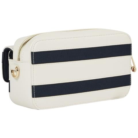 Iconic Camera Bag Stripes Borse A Tracolla Sintetico Borse Donna Blu Eu One Size, Aw0aw14755 0gy - Foto 2