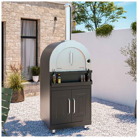 Cucina Esterna A 4 Elementi Con Forno Per Pizza - Foto 2