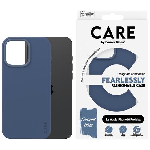 CARE by PG Blue MagSafe iPhone16 6.9 Pro custodia per cellulare Cover Trasparente - Foto 4