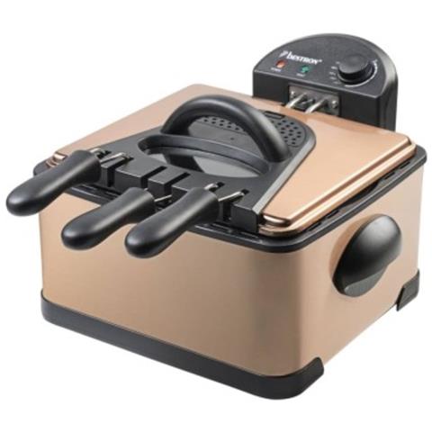 Friggitrice In Rame Da 4,5 L E 2000 W - Df402co - Foto 1