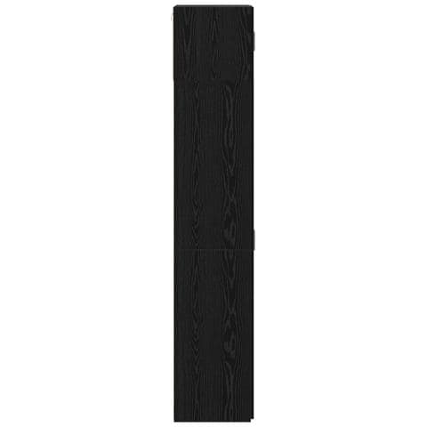 Mobile per Ripostiglio Rovere Nero 70x42,5x225 cm Legno Ingegnerizzato - Foto 9