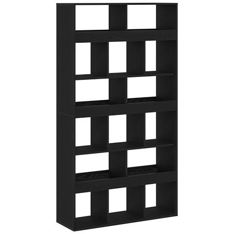 Supporto per Piante Legno Ingegnerizzato Nero 100x33x187,5 cm - Foto 1