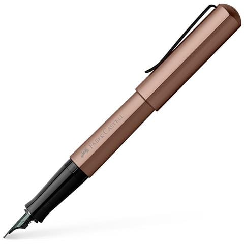 Hexo penna stilografica Sistema di riempimento della cartuccia Bronzo 1 pz - Foto 1