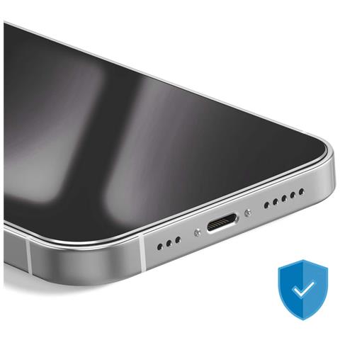 Protezione Schermo Vetro Temperato Per Iphone 14 Pro Anti-spia Anti-graffio - Foto 2