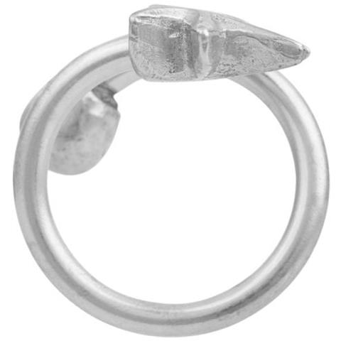 Anello Con Sigillo Semiquadrato In Oro ""gloria Mago"", Misura 15 - Foto 2