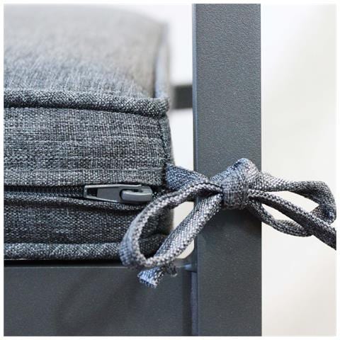 Conga - Poltrona Impilabile Con Struttura In Alluminio Bianca, Taupe O Antracite - Foto 1