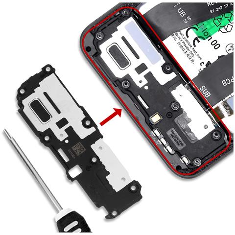 Altoparlante Esterno Originale Per Galaxy S23 Suono Chiaro E Nitido, Nero - Foto 2