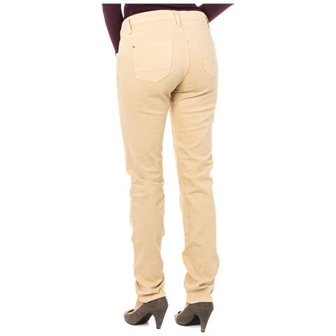 Pantaloni Elasticizzati Elasticizzati Con Basso Con Taglio Skinny Lwt010 Donna - Foto 3