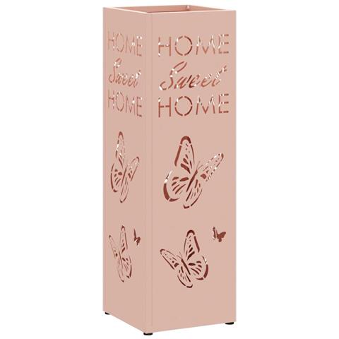 Supporto per Ombrellone Rosa 15.5 x 15.5 x 49 cm Metallo - Foto 1