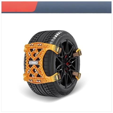Catene Da Neve Universali In Tpu Per Auto - Aiuto Di Trazione Di Emergenza Per Auto E Suv Black - Foto 2