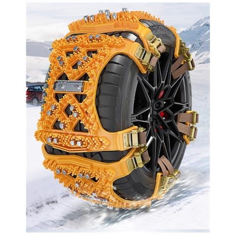 Catene Da Neve Universali In Tpu Per Auto - Aiuto Di Trazione Di Emergenza Per Auto E Suv Black - Foto 5