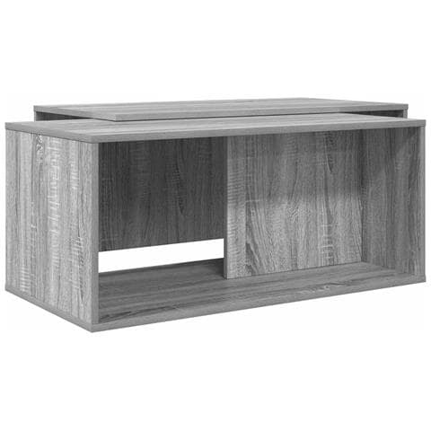 Set di Tavolini da Caffè 2 pcs Grigio Sonoma Legno multistrato - Foto 1