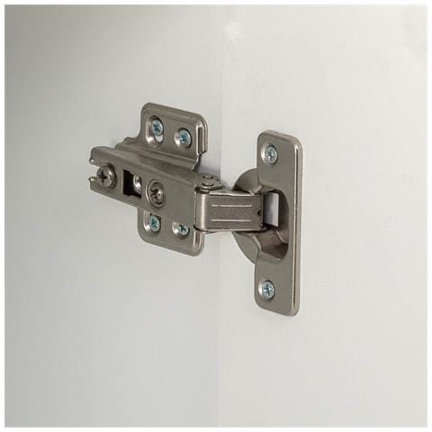 Mobile Da Ingresso In Legno, 2 Cassetti, 2 Porte Bianco 82x39,5x80 - Foto 8