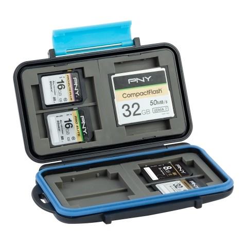 Case To Stock 8 Sd + 4 Micro Sd Waterproof - Foto 1