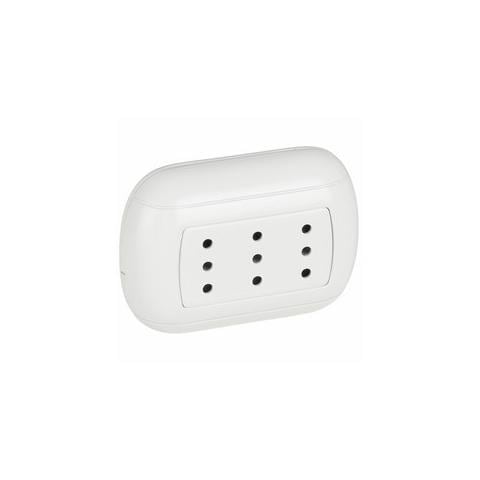 Presa Triplex, Serie Oval, Bainca, 10a - Foto 1