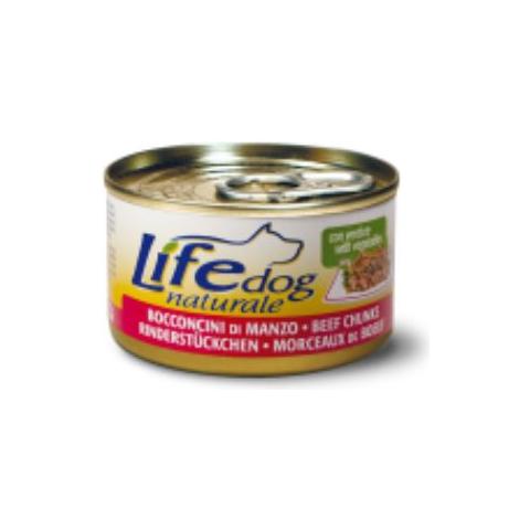 Cibo per cani Naturale Bocconcini di Manzo 90 gr - Foto 1