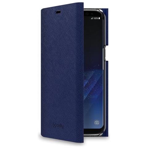 Flip Cover Custodia per Galaxy S8 Colore Blu - Foto 1