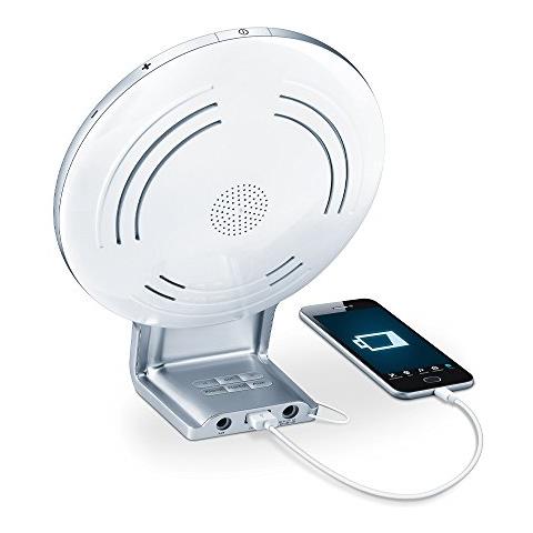 589.28 WL 75 Luce Sveglia Bluetooth, Nero, 20x15x26 cm - Foto 2