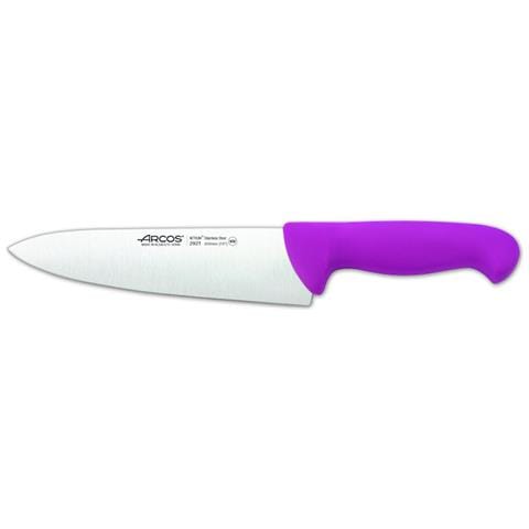 Serie 2900 - Coltello da Chef - Lama Acciaio Inossidabile Nitrum 200 Mm - Manico Polipropilene Colore Porpora - Foto 1