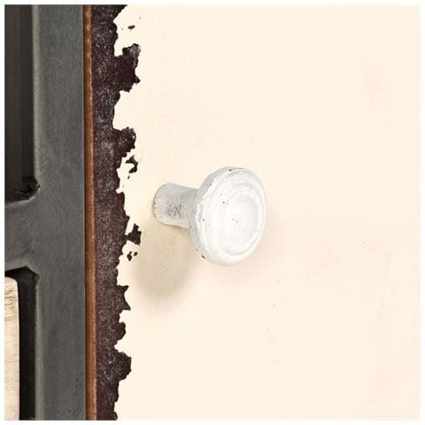 Mobile Porta Tv In Mango Massello E Acciaio 120x30x45cm - Foto 10