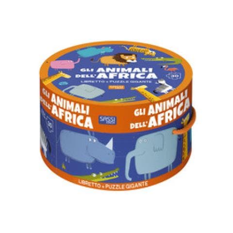 Mathew Neil - Gli Animali Dell'africa. Ediz. A Colori. Con Puzzle - Foto 1