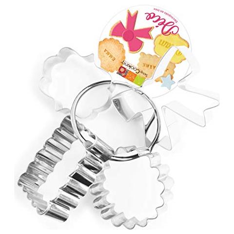 4 Tagliabiscotti In Acciaio Inox - Decorazione - Foto 1