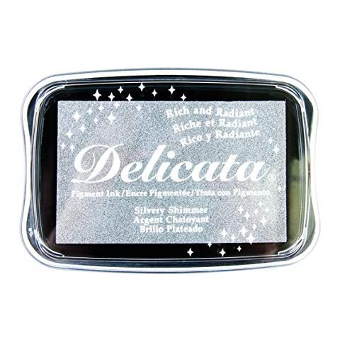 Tampone Delicata Metallic, Argento, 9,9x6,8x1,9cm, Mis. L - Foto 1