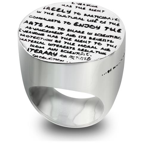 Gioielleria Dmhra005-b12. Anello, Colore Argento. Donna. - In ordine - Foto 4