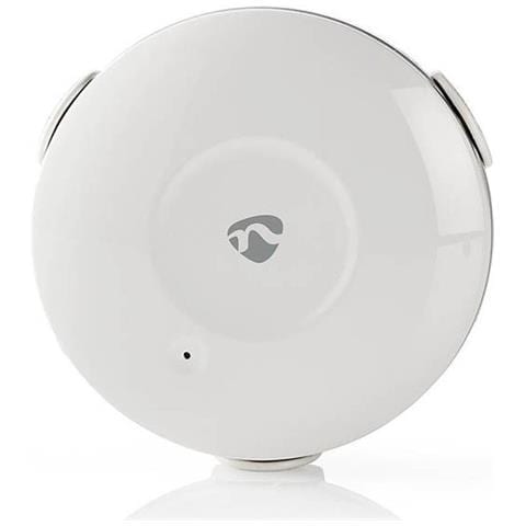 Rivelatore D'acqua Intelligente Rotondo Connesso Via Wi-fi Con Allarme Da 50db, Bianco - Foto 1