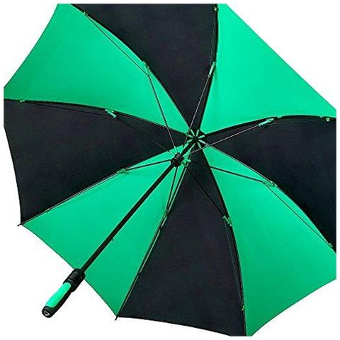 Cyclone Bastone Ombrello 100 Cm 1 L Nero Verde - Foto 3