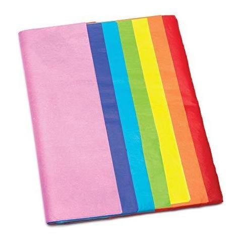 Tissue Aw368 Rainbow Colored Carta Valore Confezione Da 28 Perfetto Per Tutti I Progetti Artistici Ideale Per Aula Lavoro La Casa Attivit E Compiti Del Gruppo Artigianato Assortiti Ana - Foto 1