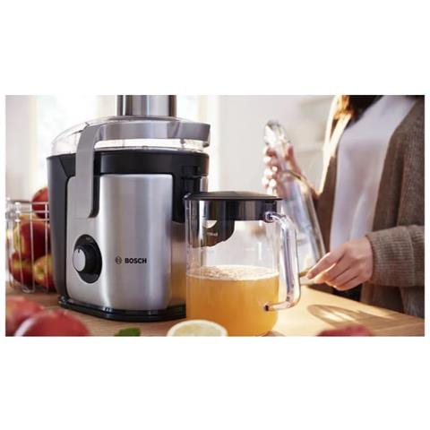 Spremiagrumi Domestico MES4010 con Capacità 1.5 Litri Potenza 1200 W Colore Argento Nero - Foto 9