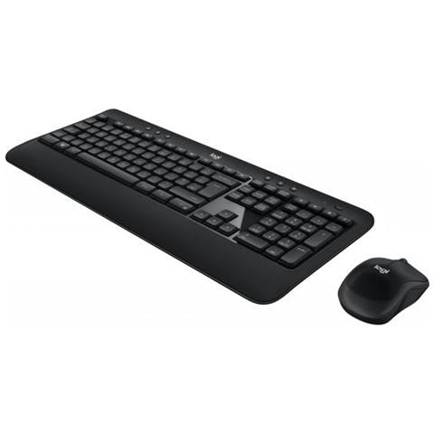 ADVANCED Combo tastiera RF Wireless QWERTY UK International Nero - Foto 3