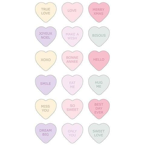 Adesivi Puffies Cuori 3d C'era Una Volta - Foto 1