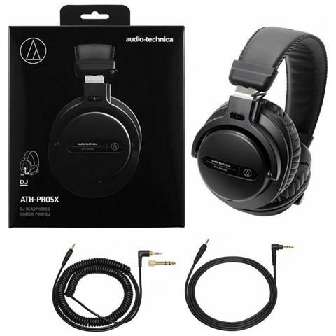 AUDIO-TECHNICA - Audio Technica Ath-pro5x-bk Cuffia Da Dj Professionale ...