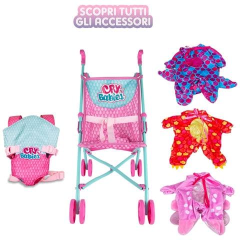 Cry Babies Magic Tears Babies Dressy Fantasy Bruny Bambola Interattiva Lacrime - Foto 7