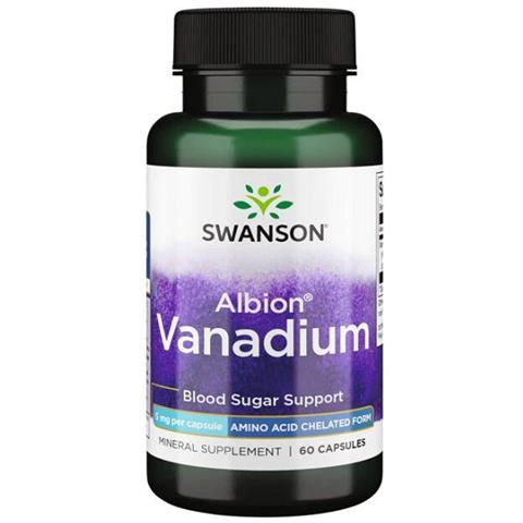 Vanadio Albionico Chelato 5 Mg 60 Capsule - Foto 1