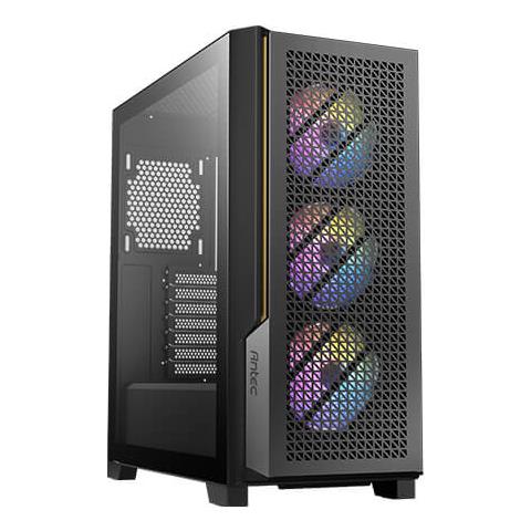 Case P20C ARGB Middle Tower ATX / EATX / Micro-ATX / Mini-ITX 1 Porte USB 3.1 Colore Nero (Finestrato) - Foto 1