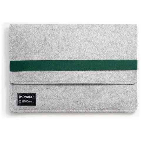 HR-004 borsa per laptop 33 cm (13") Cover Verde, Grigio - Foto 1